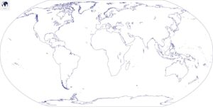 Free Printable Labeled World Map with Continents in PDF - Blank World Map