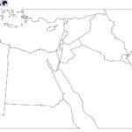 Printable Blank Egypt Map with Outline, Transparent Map