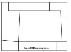 Printable Colorado Map - Blank World Map